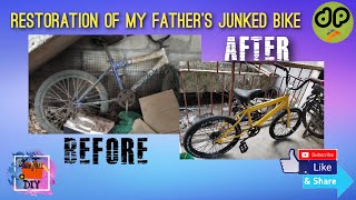 Restoration of My Father's Junked Bike | Don Pakundo