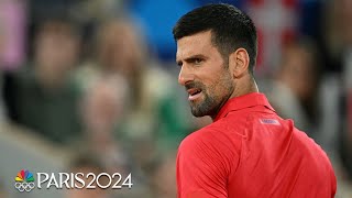 Novak Djokovic not to be denied in singles Round 1 vs. Matthew Ebden | Paris Olympics | NBC Sports Profile