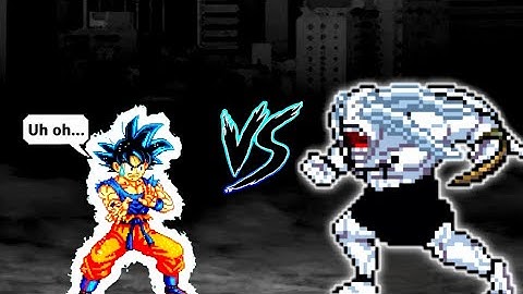 Goku Blizzard V3 OP (all form) VS Mahorage V3 OP in Jump Force Mugen