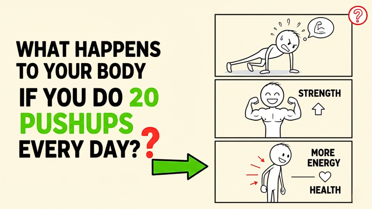 20 Push-Ups Every Day for 90 Days — Here’s What Happens to Your Body (Science)