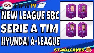 Here's a video showing you the 2 new league sbc's for fifa 19 ultimate
team. hope enjoy :d -- watch live at https://www.twitch.tv/stacocakes
if would...