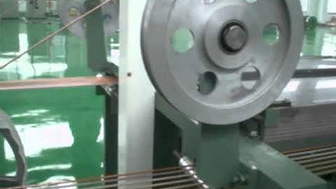 cocentric fiberglass taping machine with sintering function