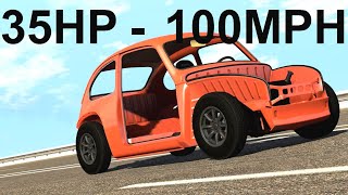 The 35HP Race Car! BeamNG. Drive