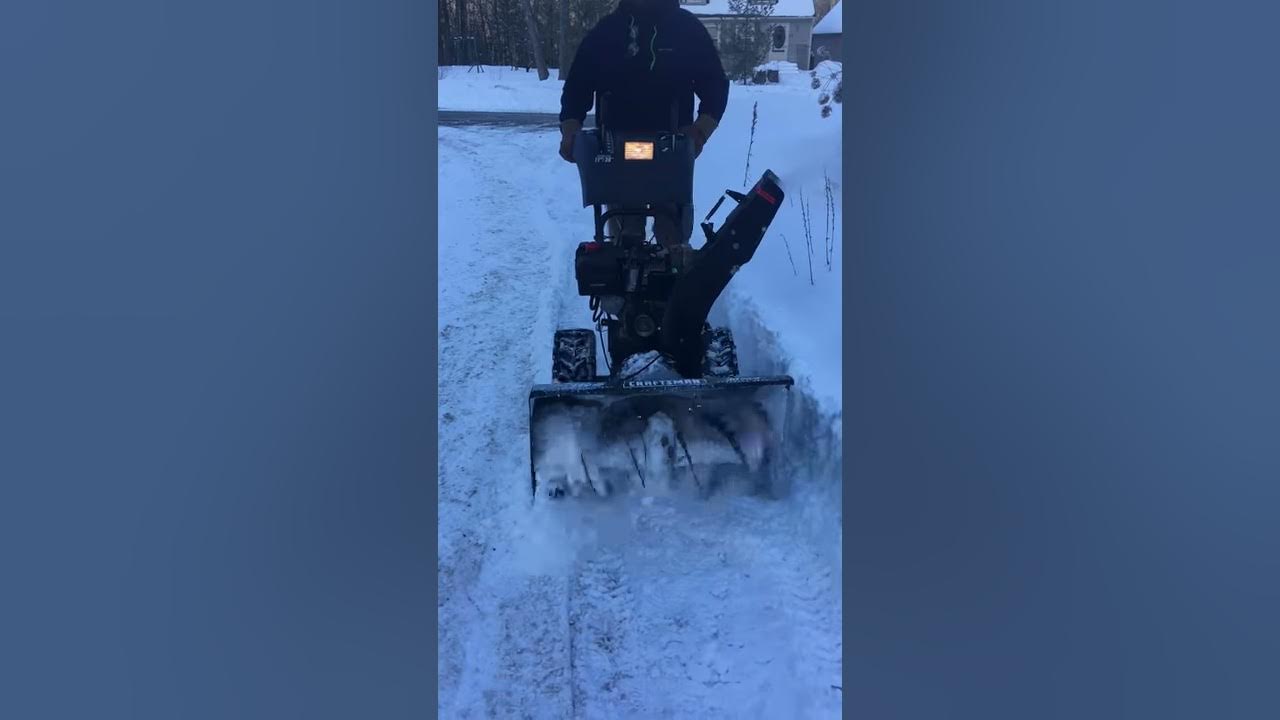 Craftsman Snowblower Auger issues YouTube