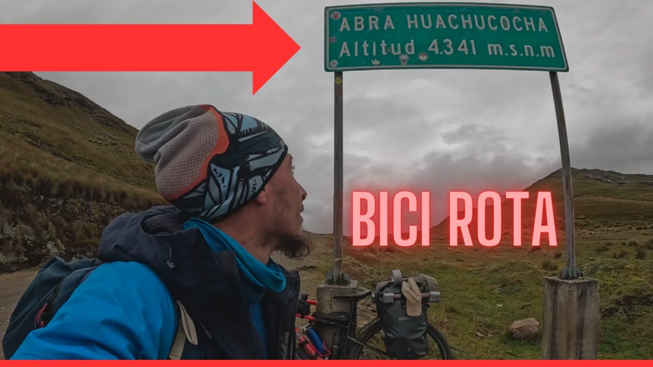 Se me rompe la bici a 4300 msnm, lejos de toda civilización