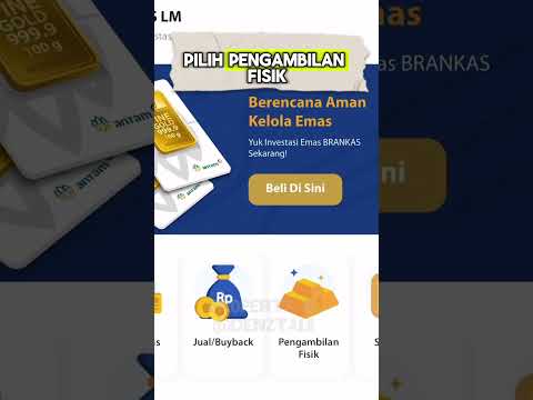Beli Logam Mulia ANTAM gapake antri !! caranya ?? cek full video ! #emasantam #LMANTAM #emas #antam