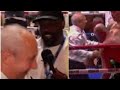 WOAH DEREK CHISORA RIPS REFEREE FORNTHE AMAZINGLY SLOW COUNT FOR TYSON FURY/ USYK