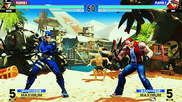 Heidern vs Terry Bogard (Hardest AI ) - KOF XV.