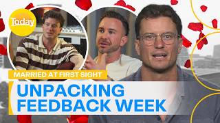Unpacking Feedback Week on Married at First Sight | Today Show Australia