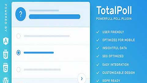 TotalPoll Pro - Responsive WordPress Poll Plugin Nulled Download 2021