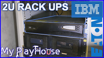 Adding IBM Branded EATON UPS to My PlayHouse - 781
