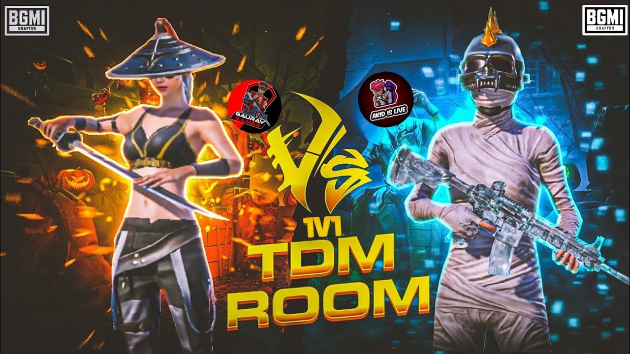 I CHALLENGE @AKIDISLIVE FOR 1V1 TDM 😈 | INTENSE TDM BATTLE | BGMI ...