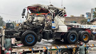 : Isuzu Truck Dangerous Accident Cabin & Chassis are Completely destroyed Complete Repairing process