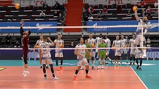 Volleyball. Spikes. Russia. Zenit St. Petersburg vs Fakel Novy Urengoy #3