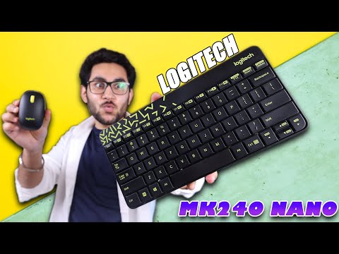 LOGITECH MK240 NANO | Wireless Keyboard Mouse Combo