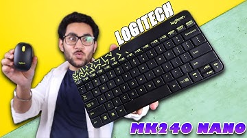 LOGITECH MK240 NANO | Wireless Keyboard Mouse Combo