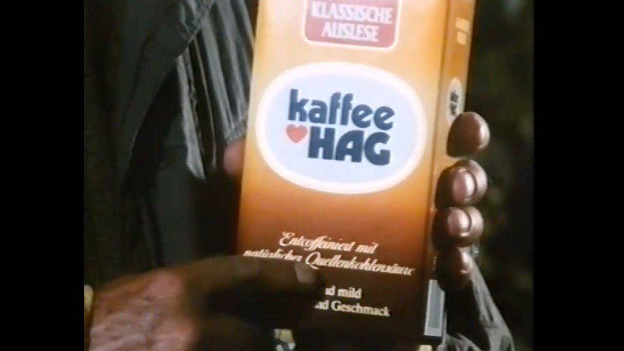 Kaffee Hag mit Klausjürgen Wussow 1987