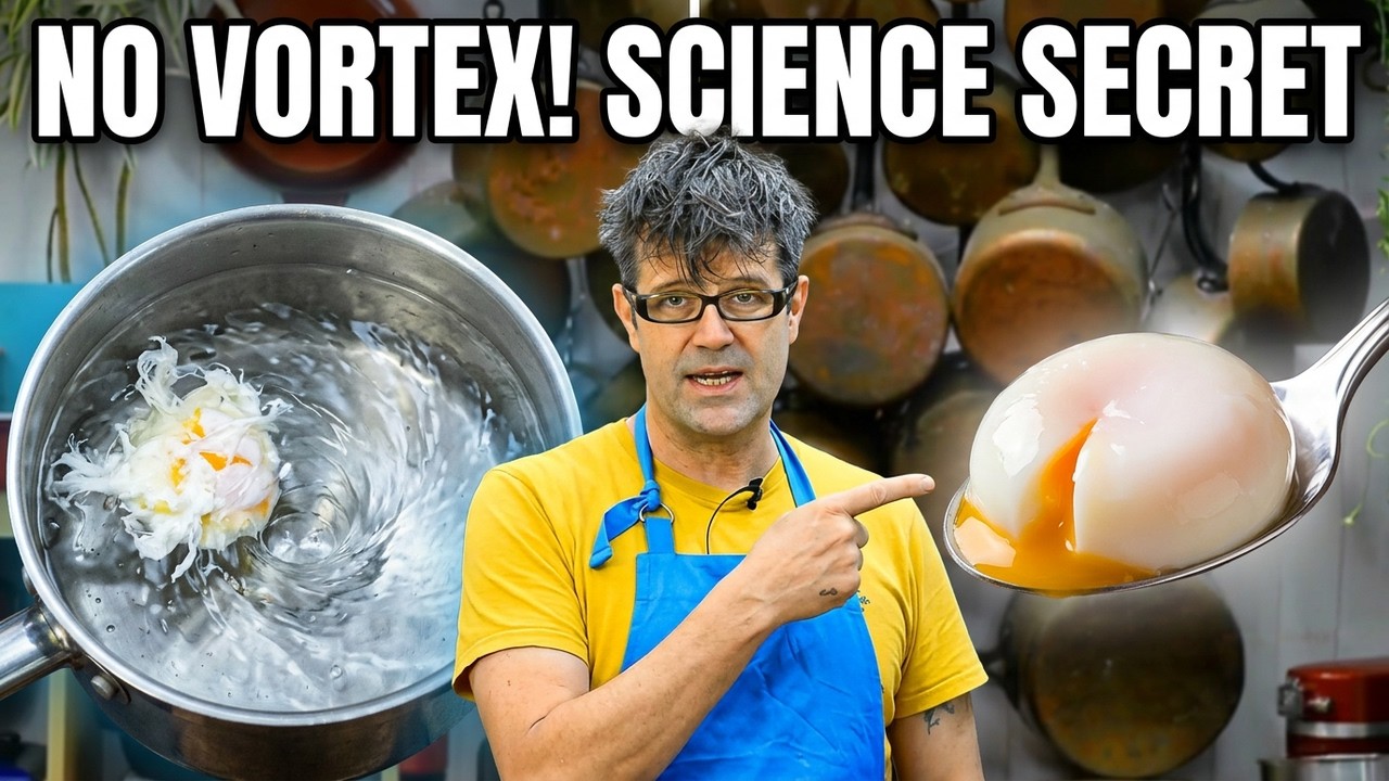 Why the Vortex is Ruining Your Poached Eggs |You Were Taught This Wrong