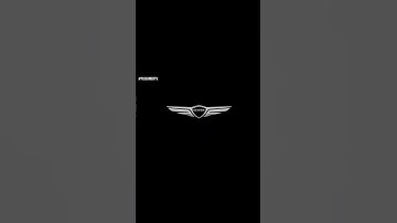 (4K) GENESIS LOGO #shorts  #genesis #gv80 #hyundai