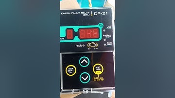 DELAB DP-21 EARTH FAULT RELAY