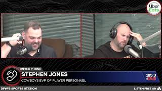 Stephen Jones on 105.3 The Fan | Dallas Cowboys 2024