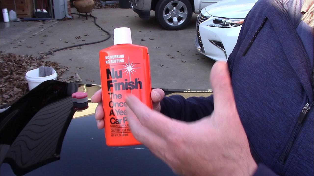 NU FINISH The Once A Year Car Polish, 16 oz. bottle NF-76 - The