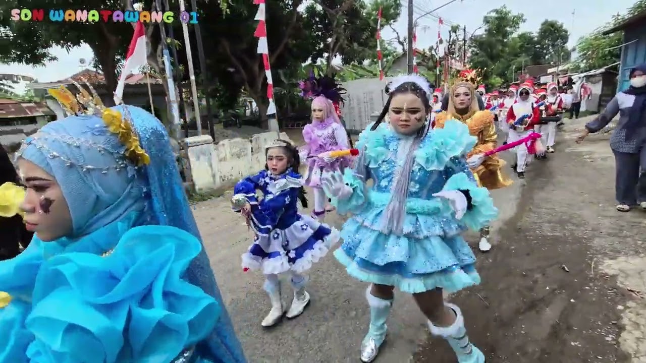 KARNAVAL DESA WANATAWANG Rabu, 20 Agustus 2025 SD Negeri Wanatawang 01
