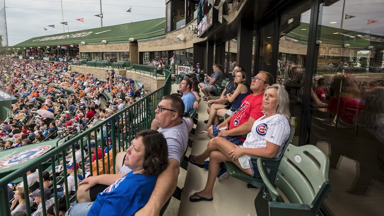 South Bend Cubs Hospitality Area - SYM Financial Advisors Home Plate Suite  