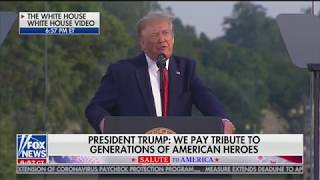 President Trump on America's Leadership Battling the Coronavirus