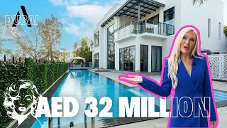 Inside AED 32,000,000 Dubai Villa Inspired by Marilyn Monroe by Dubai Property 5,017 views 8 months ago 2 minutes, 34 seconds