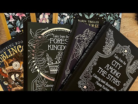 July 2023 Coloring Book Haul