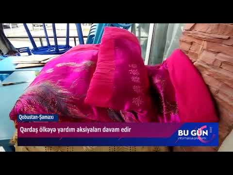 Qobustan-Şamaxı Türkiyə yardım aksiyaları keçirilib