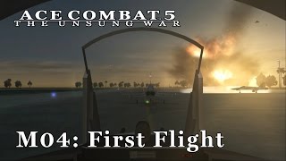 Ace Combat 5 (Emulated) - M04: First Flight