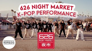 [KPOP IN PUBLIC] Stray Kids, XG & SEVENTEEN Medley @ 626 Night Market | Dance Cover 댄스커버 | Koreos