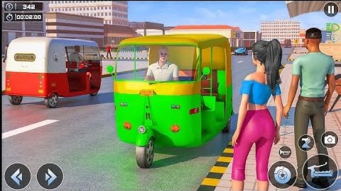 Tuk Tuk Auto Rickshaw game|| Video game|| Driving Simulator|| Android Gameplay|| #auto #gameplay