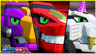 Dinocore Cartoon | Super Car Transformation | The Good Dinosaur | Kids Movies 2024