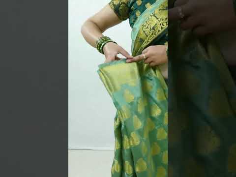 Very beautiful silk saree draping tutorial | Saree draping tips & stricks | Sari wear