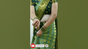 Very beautiful silk saree draping tutorial | Saree draping tips & stricks | Sari wear