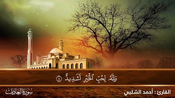 💚 سورة العاديات 💚The Holy Quran | القران الكريم | تلاوة هادئة تريح القلب💚 راحة نفسية 💚