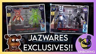 FNaF Unboxing ~ Part: 27 Jazwares Shadow Bonnie and Radioactive Foxy Figures!!!