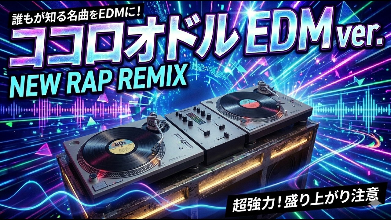 【nobodyknows+】ココロオドル EDM ver. #Music #Rap #EDM — Transcript