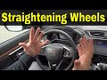 Straightening Your Wheels When Parking-Driving Lesson