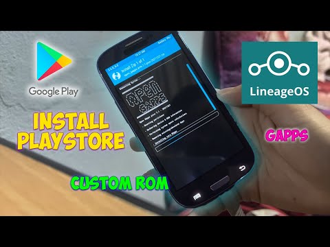 How To Install Google Playstore On Custom ROM / Lineage OS. ANY PHONE