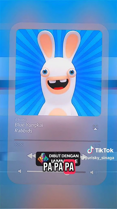 yang mau rikwesh lagu rabbids chat di komentar ya#rabbids #blue yungkai rabbids