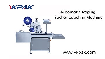Automatic Mylar Bag Labeling Machine For Card