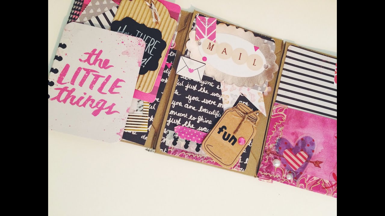 Видеоурок по созданию альбома-перевертыша из конвертов #1