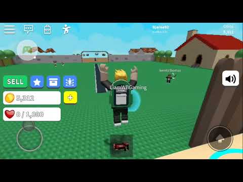 Dass erste mall Roblox - YouTube