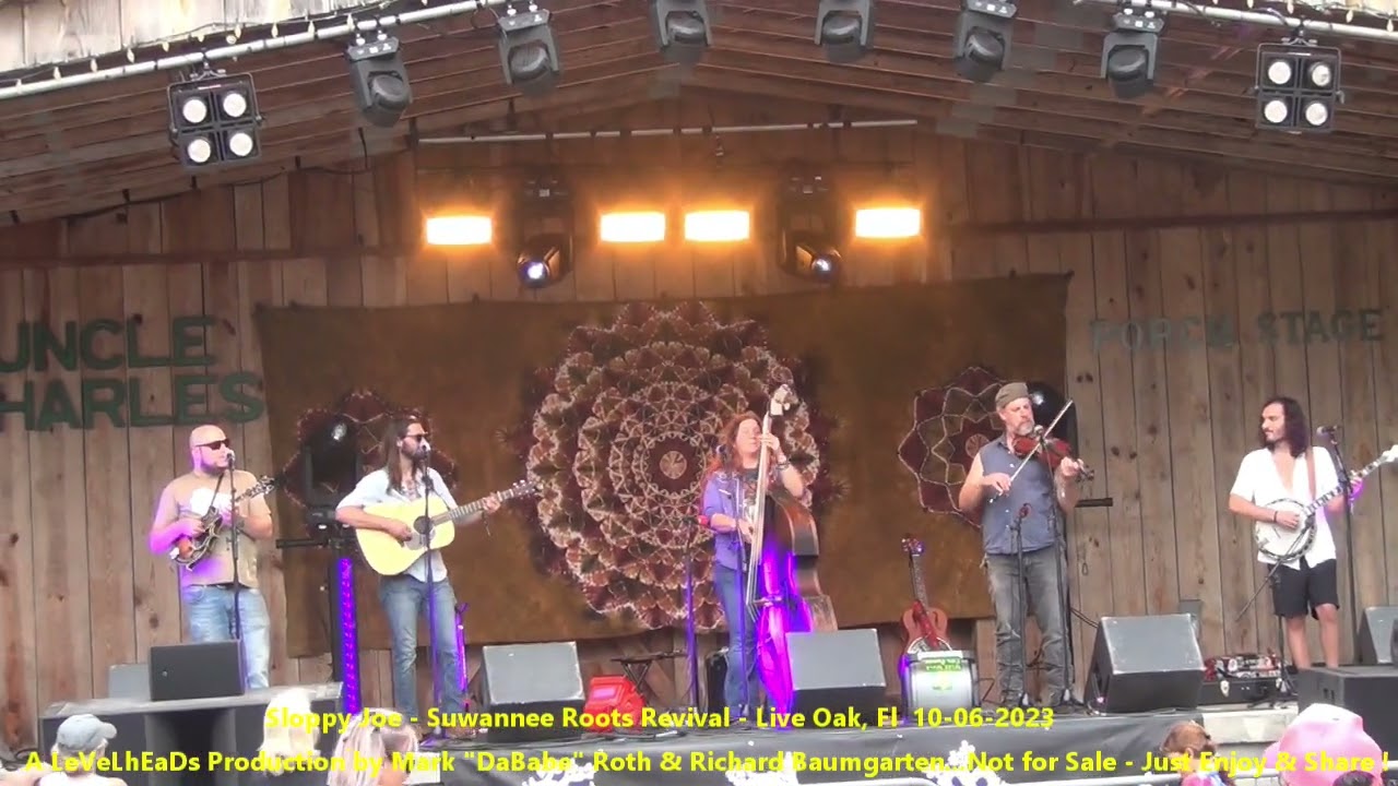 Sloppy Joe - Suwannee Roots Revival - Live Oak, Fl  10- 06- 2023