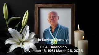 In Loving Memory Of My Father, Gil A. Barandino