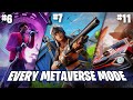 I Ranked EVERY METAVERSE Mode in Fortnite from BEST to WORST (Chapter 1-7)